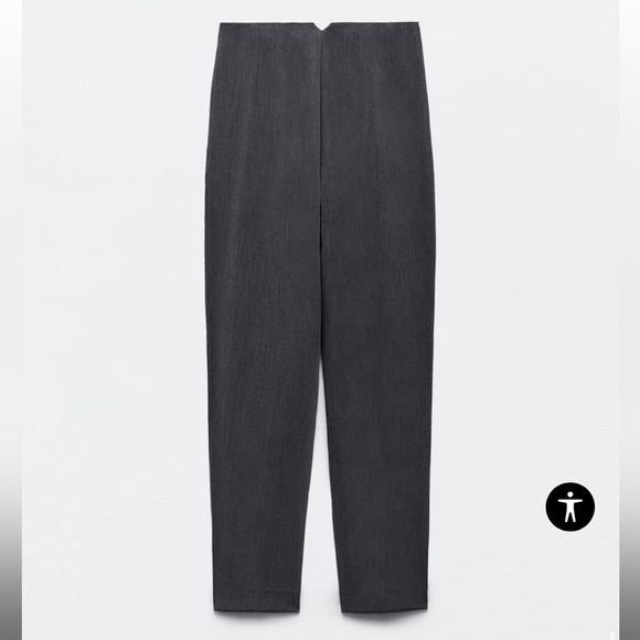 Zara Pants With High Waist | High Waisted Trousers - Picture 3 of 10